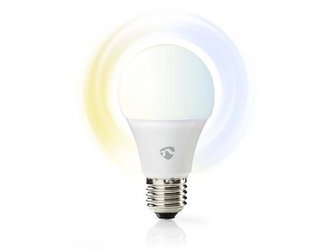 Chytrá WiFi žárovka LED E27  9W bílá NEDIS WIFILW10WTE27 SMARTLIFE