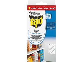 RAID proti potravinovým molům 3ks