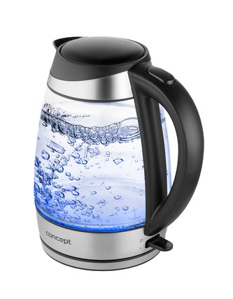 RK4110 Rychlovarná konvice skleněná 1,7 l