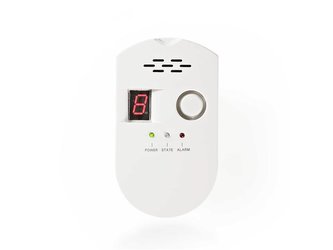 Detektor plynu NEDIS DTCTG10CWT LPG, zemní plyn a svítiplyn