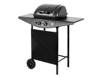 Gril plynový TEESA BBQ 2000 černý