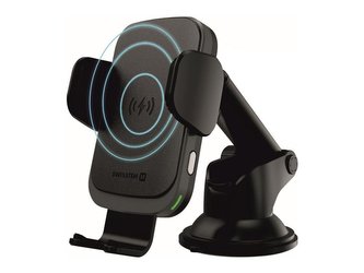 Držák do auta SWISSTEN S-GRIP W2-HK3 s bezdrátovým nabíjením