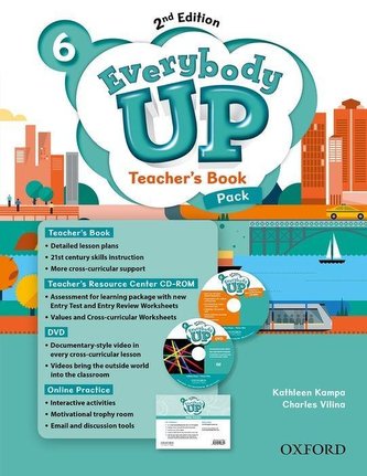 Everybody Up: Level 6. Teacher's Book Pack with DVD, Online Practice and Teacher's Resource Center CD-ROM