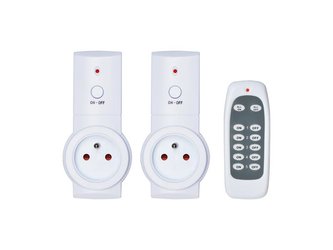 Zásuvky bezdrátové Geti 2+1