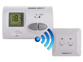 Termostat AVANSA 2003 TX bezdrátový