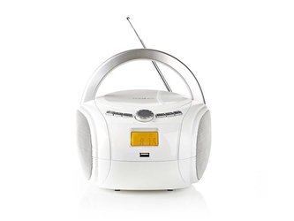 Rádio NEDIS SPBB100WT WHITE