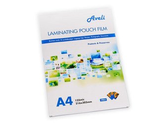 Fólie laminovací AVELI A4 250mic 100ks lesklé