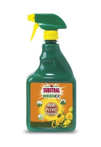 Herbicid SUBSTRAL WEEDEX HOBBY proti dvouděložným plevelům 750ml