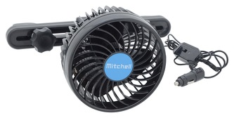 Ventilátor MITCHELL 07214 na opěrku hlavy 12V
