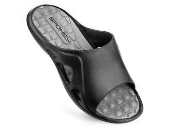 Nazouváky SPOKEY LIDO pánské, vel. 45 černo - šedé