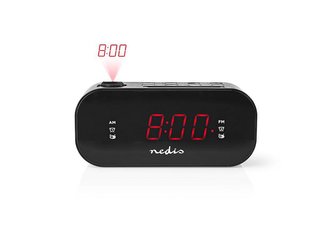 Budík NEDIS CLAR009BK