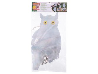 Odpuzovač ptáků maketa sovy 2ks