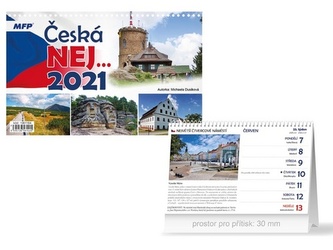 Česká NEJ… - stolní kalendář 2021