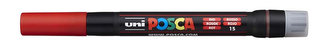 Akrylový štětcový popisovač "Posca PCF-350", červená, UNI 300376000