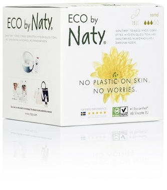Dámské ECO vložky Naty - normal (15 ks)