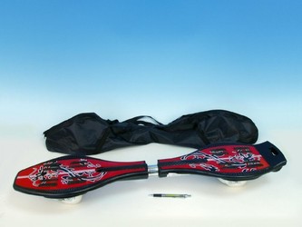 Skateboard Waveboard plast/kov 85cm v tašce