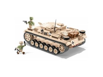Stavebnice COBI 2529 II WW Sturmgeschutz III Ausf. D - DAK, 530 k, 2 f