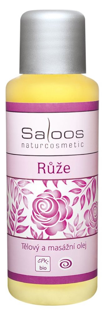 Saloos Bio tělový a masážní olej - Růže 50 ml
