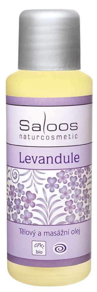 Saloos Bio tělový a masážní olej - Levandule 50 ml