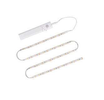 LED světelný pás s pohybovým senzorem, 1m, 4x AAA WM56 LED světelný pás s pohybovým senzorem, 1m, 4x AAA WM56