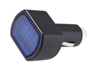 Voltmetr do auta HADEX R001 montáž do autozdířky Voltmetr do auta HADEX R001 montáž do autozdířky