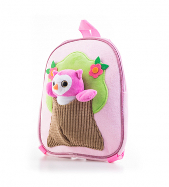 Dětský batoh G21 SOVIČKA PINK