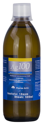 Pharma Activ Koloidní stříbro Ag100 (10ppm) 300 ml