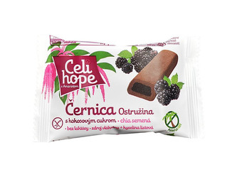 Celihope Sušenky plněné ostružinovou náplní 50g