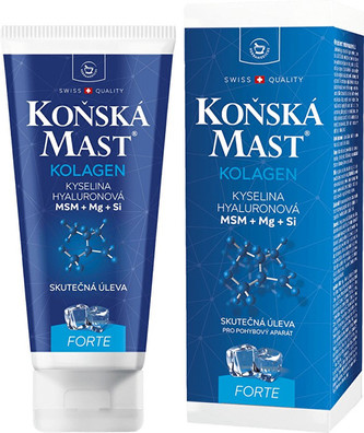 Herbamedicus Koňská mast s mořským kolagenem chladivá 200 ml