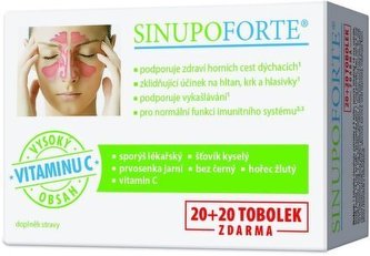 Simply You SINUPO Forte 20 + 20 tobolek
