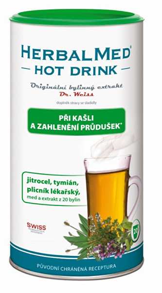 Simply You HerbalMed Hot Drink Dr. Weiss - kašel, průdušky 180 g