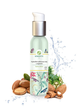 Semante by Naturalis Hydrofilní odličovací olej s arganem \"Sama sebou\" BIO 100 ml