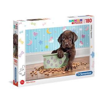 Clementoni Puzzle Supercolor Štěně / 180 dílků