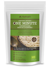 Parvati One Minute SUPERFOODS snack & topping TYGŘÍ OŘECH A MORINGA 300 g