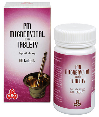 Purus Meda PM Migrenvital elixír 60 tbl.