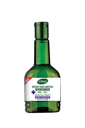 Cosmo Čistící gel na ruce s  antibakteriální přísadou 120 ml