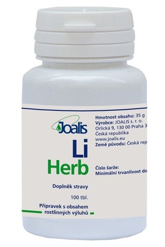 Joalis Joalis LiHerb 100 tbl.