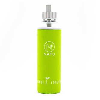 Natu Skleněná lahev v zeleném termo obalu Natu 550 ml