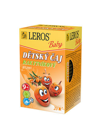 LEROS LEROS Baby Dětský čaj Rakytníkový 20 x 2 g