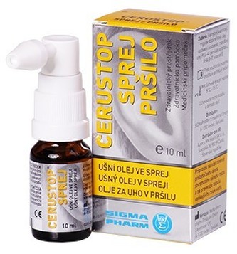 Agency MM Health Cerustop ušní olej ve spreji 10 ml
