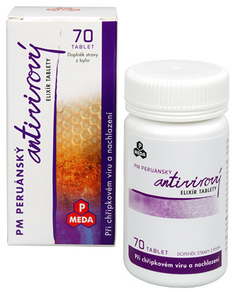 Purus Meda PM Peruánský antivirový elixír 70 tbl.