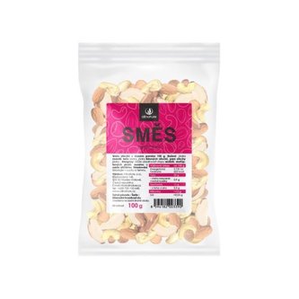 Allnature Jádra ořechů směs (mandle, lískače, kešu, para) 100 g