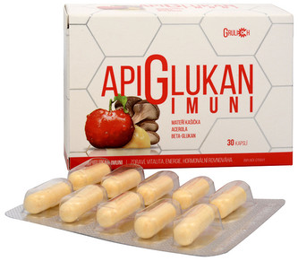 Grulich Apiglukan Imuni 30 kapslí