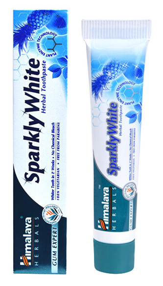 Himalaya Zubní pasta Sparkly White pro zářivě bílé zuby 75 ml