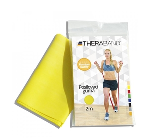 Thera-Band Thera-Band Posilovací guma 12,5 cm x 2 m Žlutá - slabá