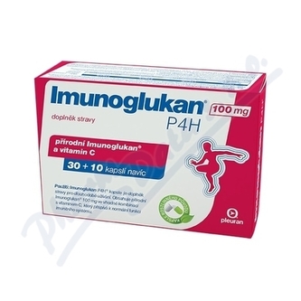 PLEURAN S.R.O. BRATISLAVA Imunoglukan P4H 30+10 kapslí