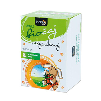 GOLDIM BABIO dětský biočaj rakytníkový 20 sáčků