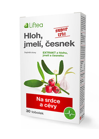 Liftea Hloh - jmelí - česnek 30 tobolek