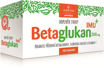 Aurovitas Betaglukan IMU 200 mg 60 tob.