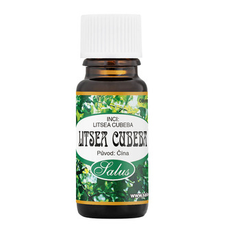 Saloos Litsea cubeba - 100% přírodní esenciální olej pro aromaterapii 10 ml